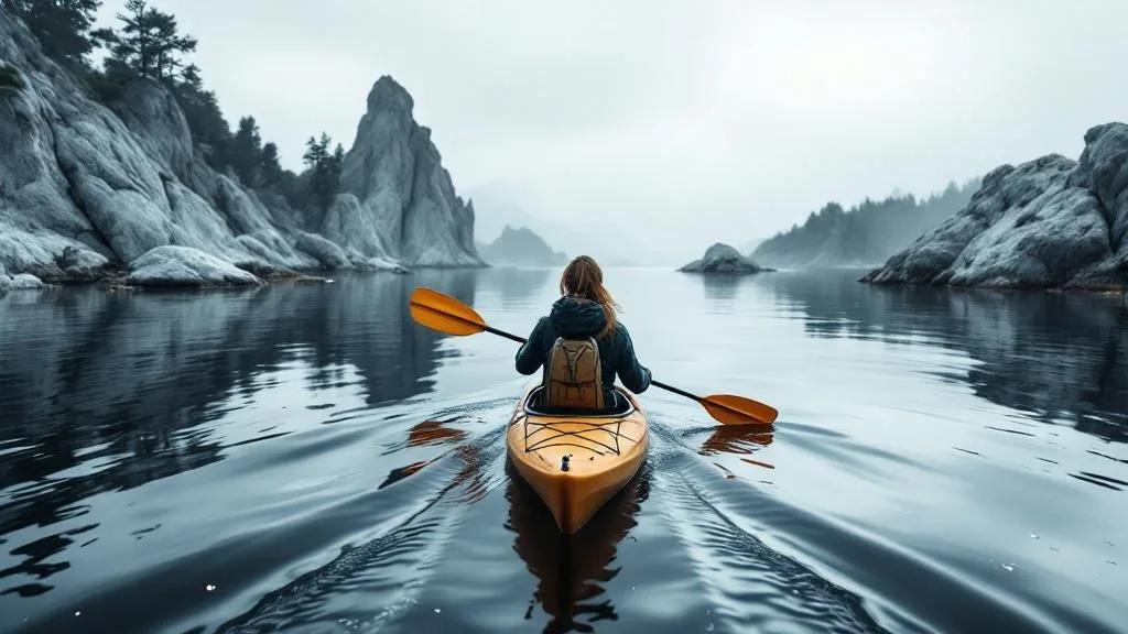Victoria Bergmark's Kayaking adventure